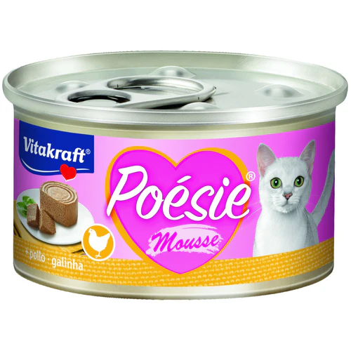 Vitakraft
      
      
       Posie Mousse piletina u finoj pašteti, za mačke, 85g