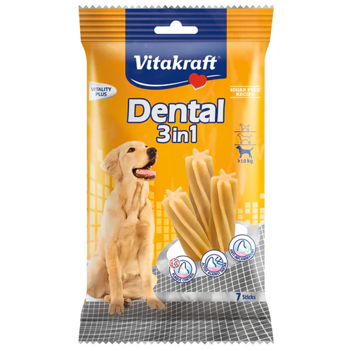 Vitakraft
      
      
       Poslastica za pse Dental Fresh 3u1 (preko 10 kg), 180g