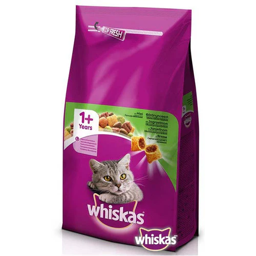 Whiskas
      
      
       Briketi za mačke Jagnjetina, 1+ godina 300g