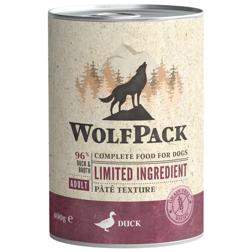 WolfPack
      
      
       Limited ingredient, Adult pačetina