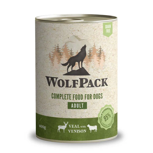 WolfPack
      
      
       Teletina i divljač, bez žitarica