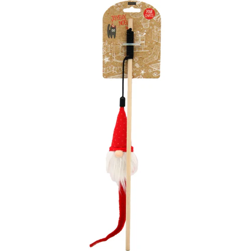 Wouapy
      
      
       Igračka za mačke Mahalica sa Deda Mrazom, 46x6,5x6cm