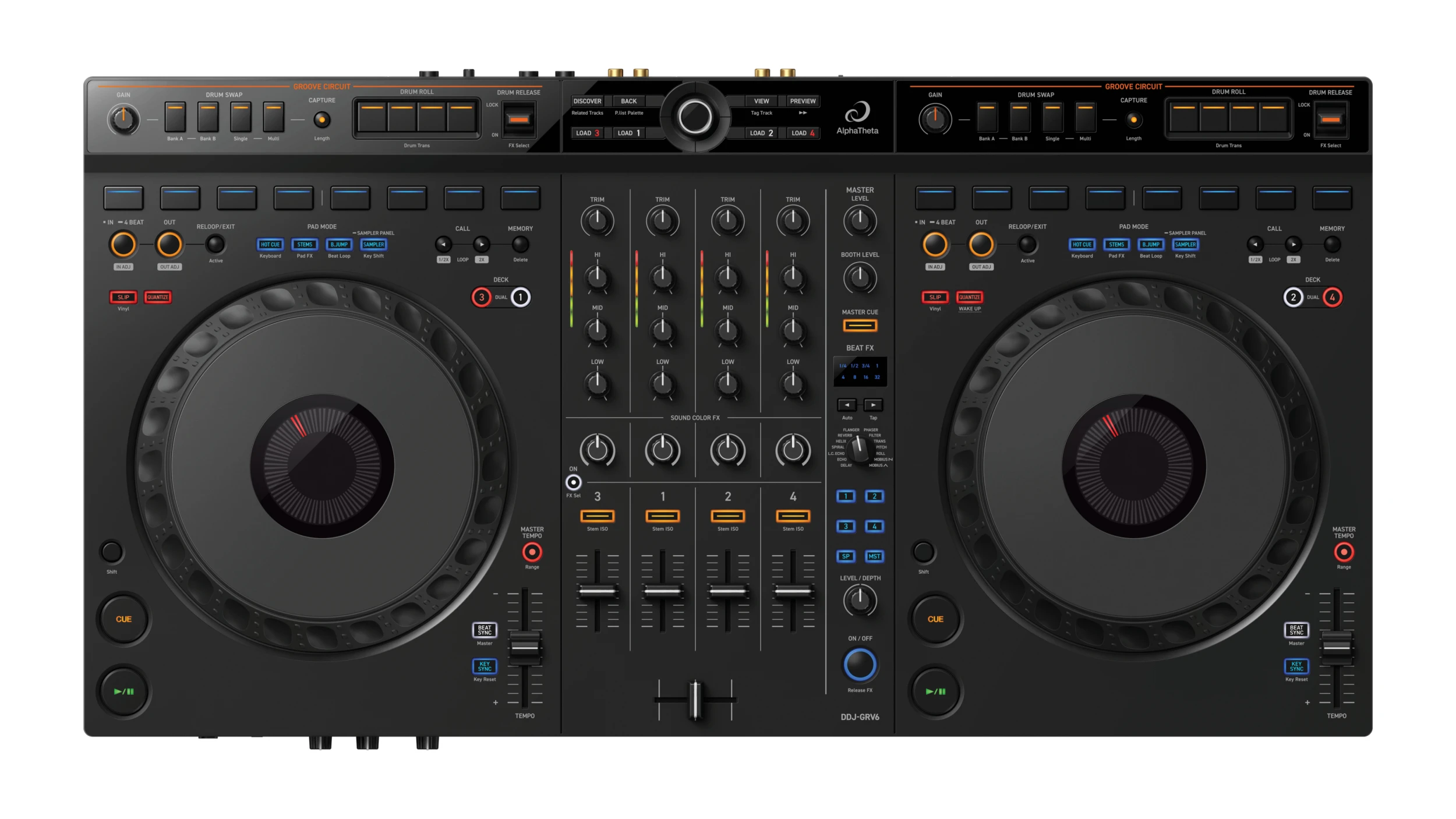 AlphaTheta DDJ-GRV6