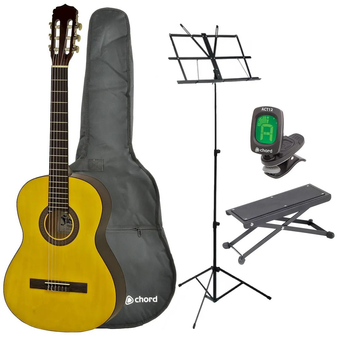 Aria FST 200 N Paket -  Klasična školska gitara - PAKET