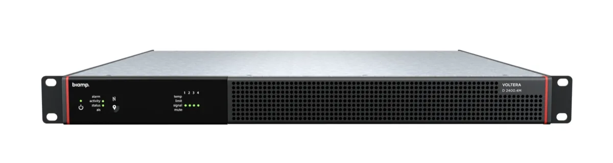 Biamp Voltera D 2400.4M - Višekanalno pojačalo
