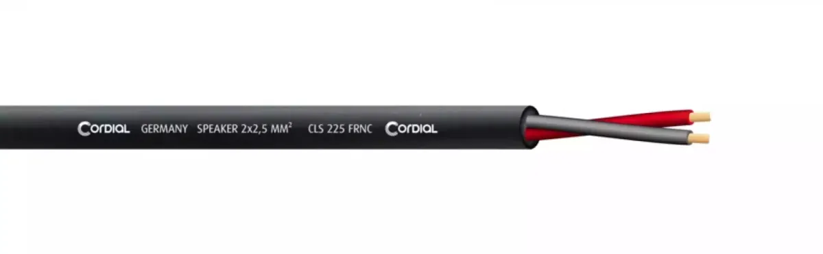 Cordial CLS 225 BLACK 500 FRNC