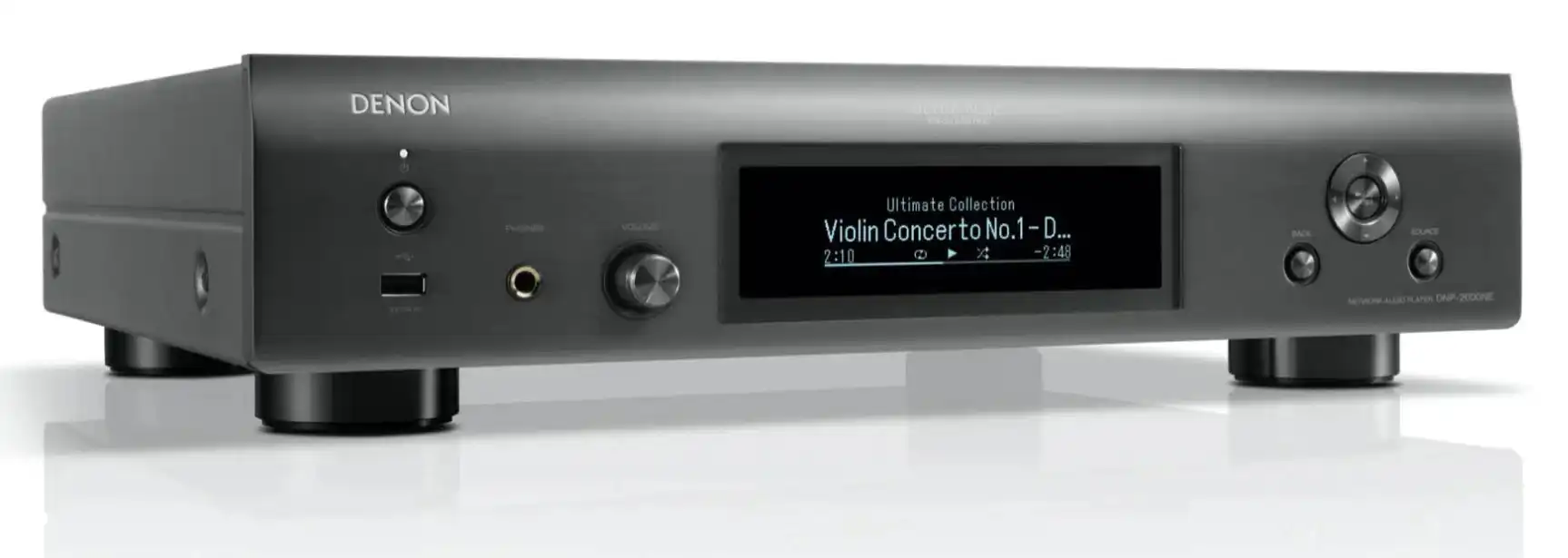 Denon DNP-2000NE Network Player w/Heos Built-in Graphite Silver Mre...