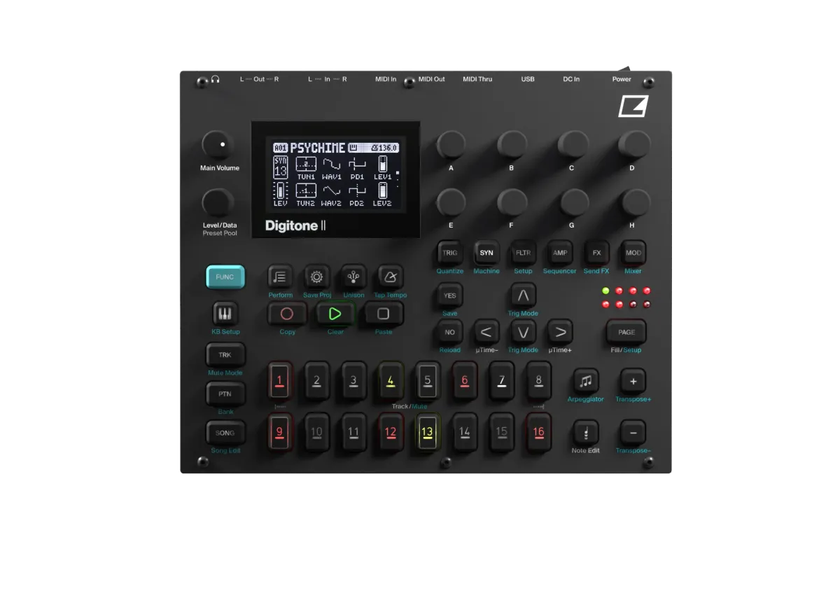 ELEKTRON Digitone II - Ritam Mašina
