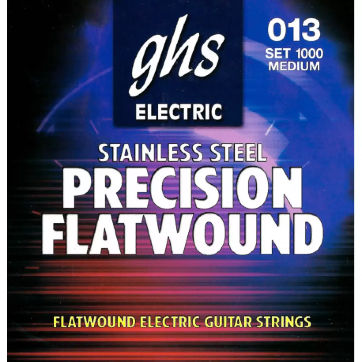 GHS 1000 13-54 Precision Flatwound Flat Wrap Stainless Steel - Žic...