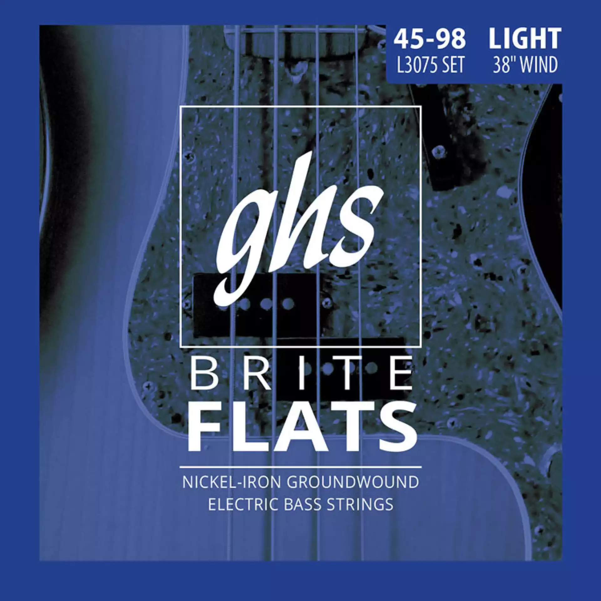 GHS 45-98 L3075 Brite Flats Half Round Long Scale Plus Set Light - ...