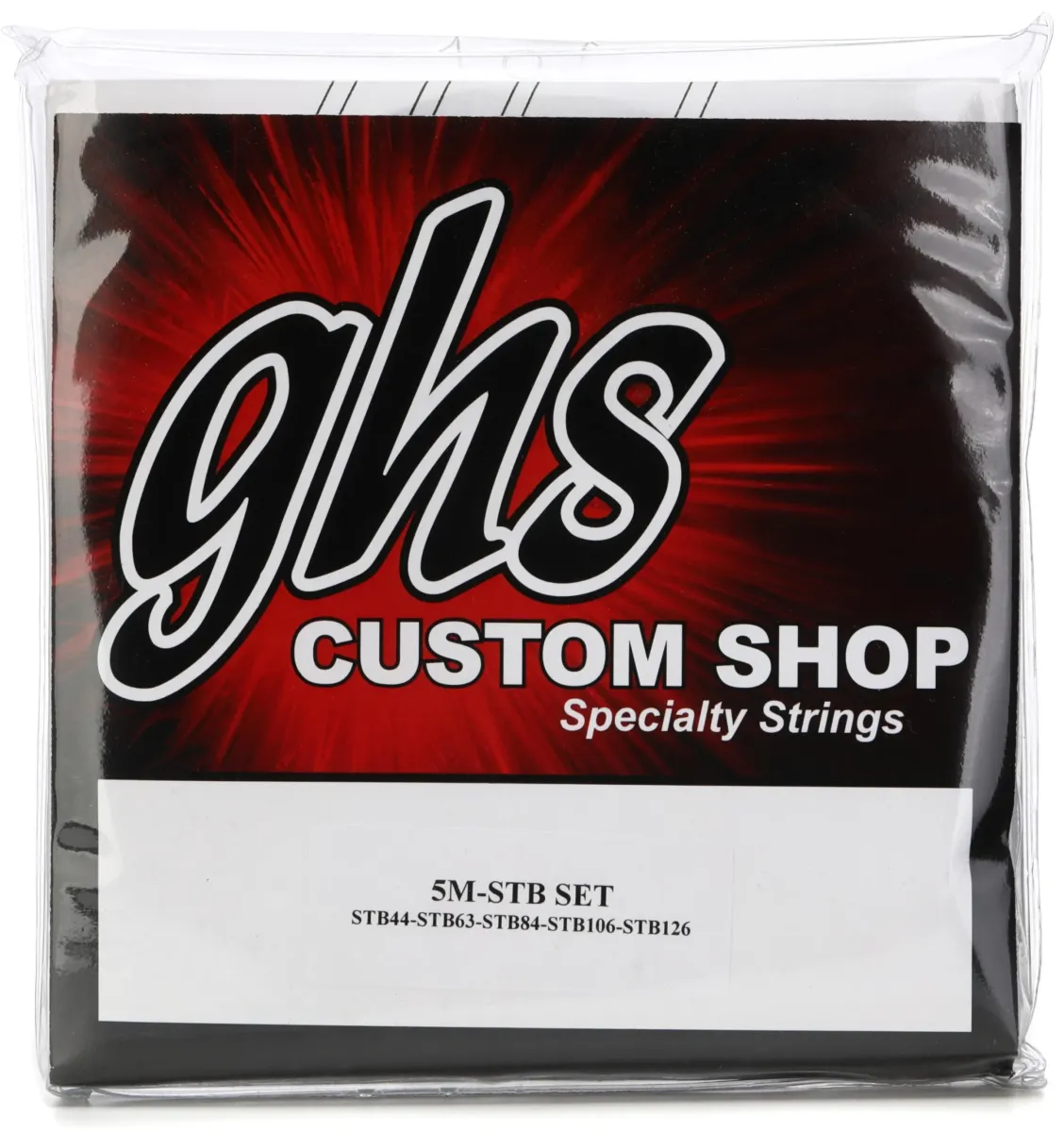 GHS 5M-STB 44-126 Super Steels Bass Long Scale 5-String - Žice za ...