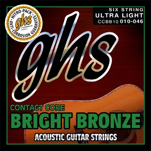 GHS CCBB10 10-46 BRIGHT BRONZE - Žice za akustičnu gitaru