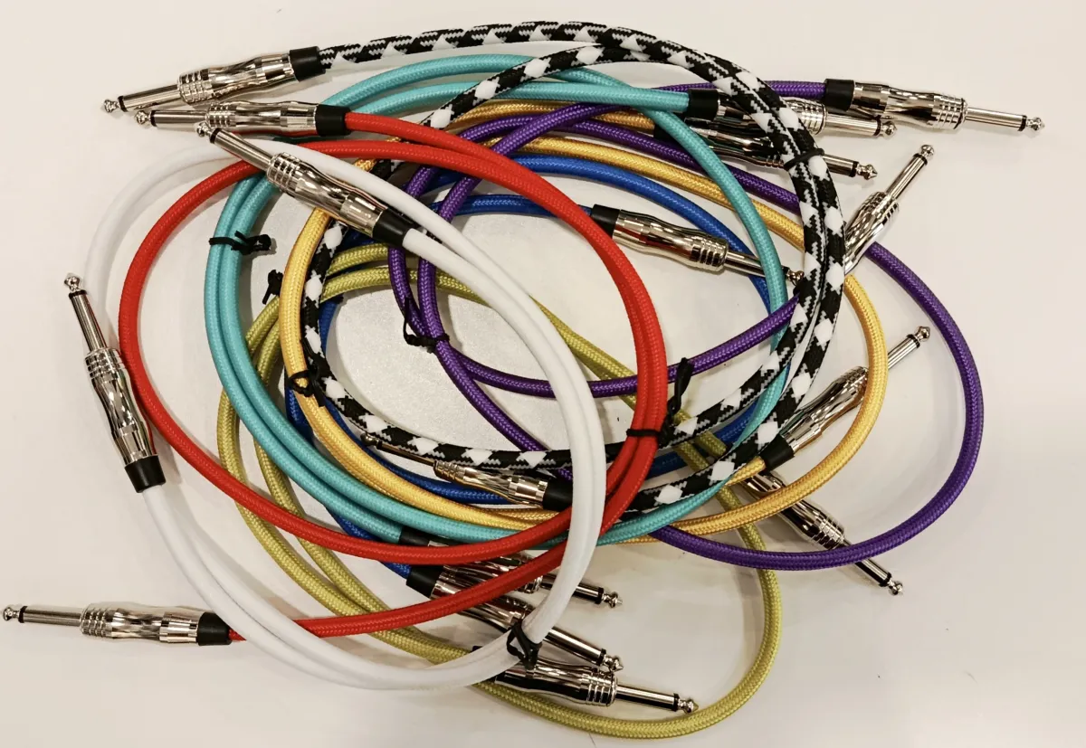 Instrument Cable Jack-Jack CLR 1m
