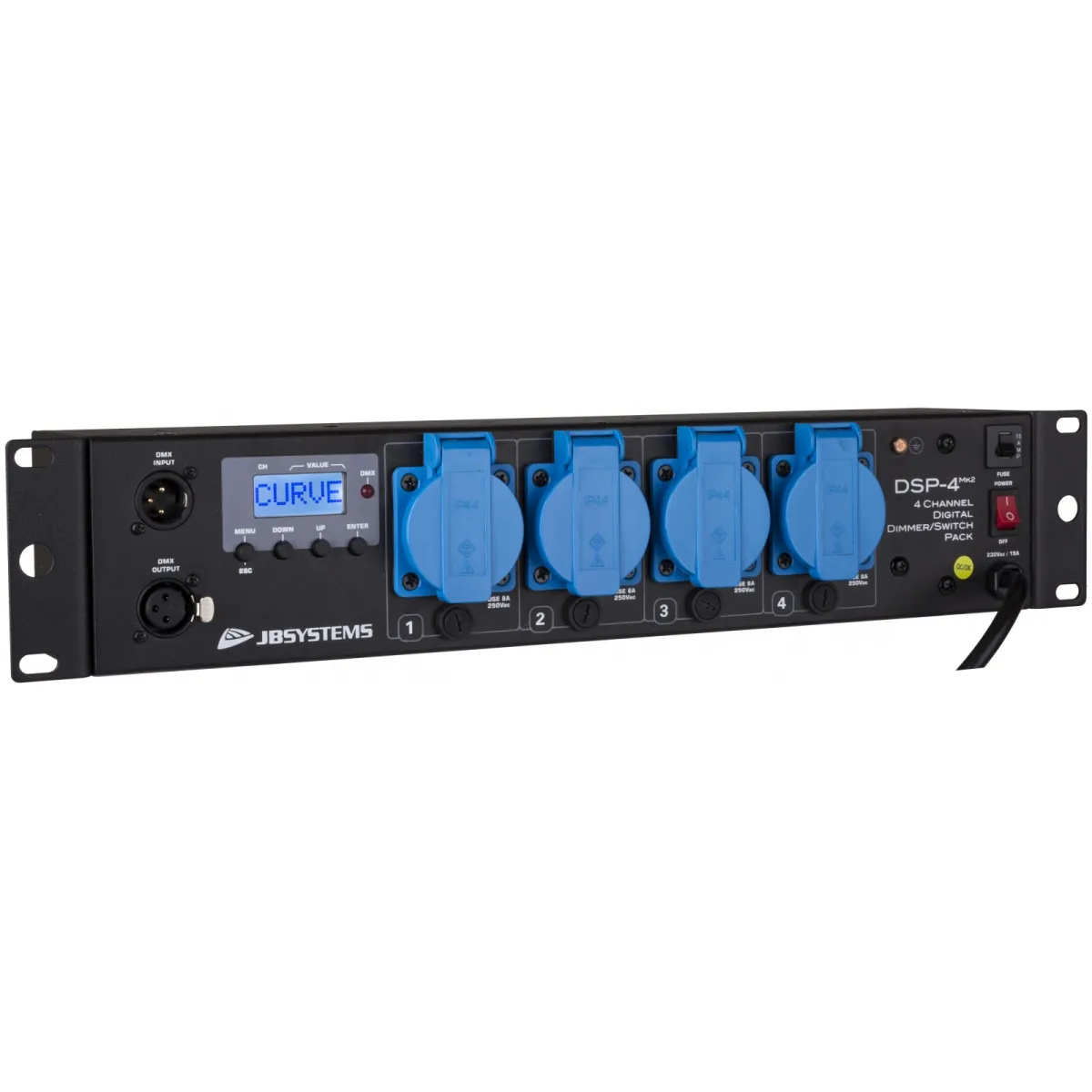 JBSYSTEMS DSP-4 Mk2/G Dimmerpack 4x1000W