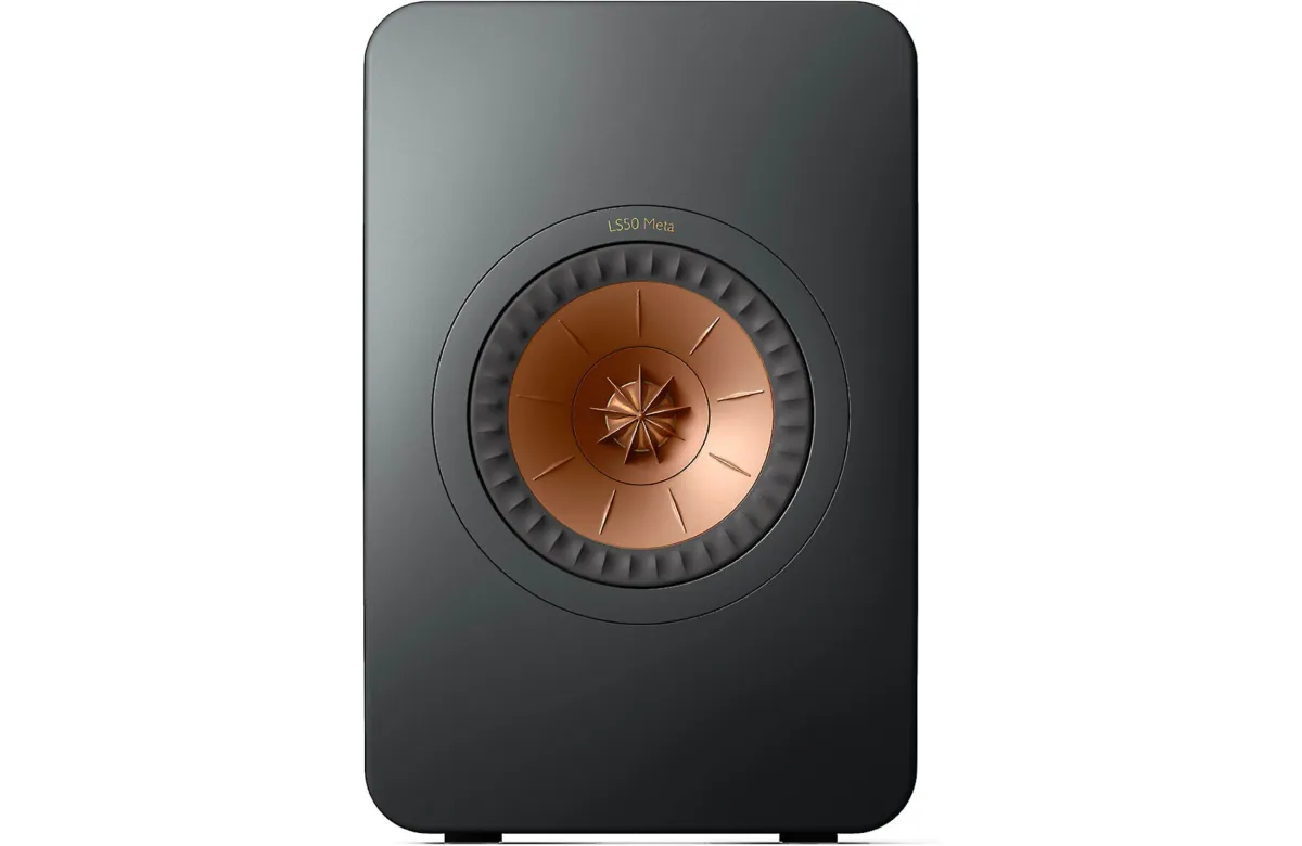 KEF LS50 Meta BLACK - Zvučnik za stalak/policu