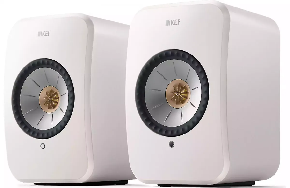 KEF LSX II Mineral White - Bežični zvučnici
