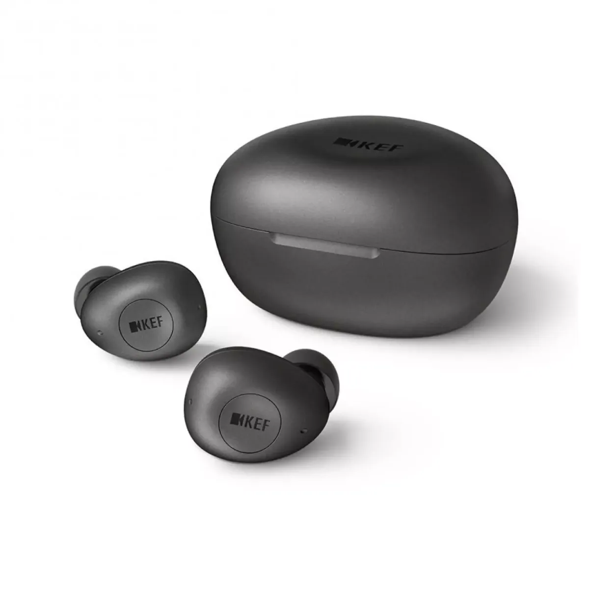 KEF Mu3 Earphones Charcoal - Bežične In-ear slušalice