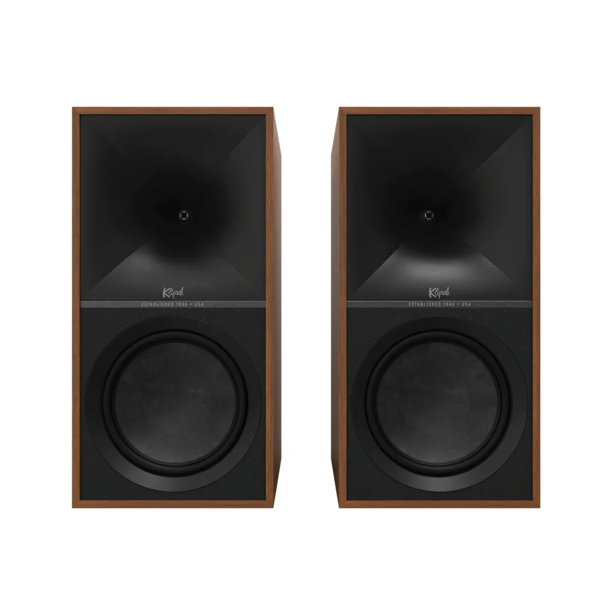 Klipsch THE NINES Walnut - Aktivni zvučnici za policu