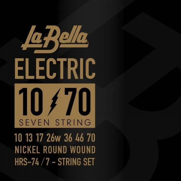 La Bella 10-70 HRS-74 7-String Set