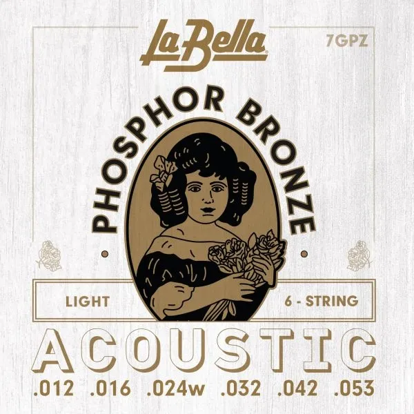 La Bella 12-53 7GPZ Phosphor Bronze