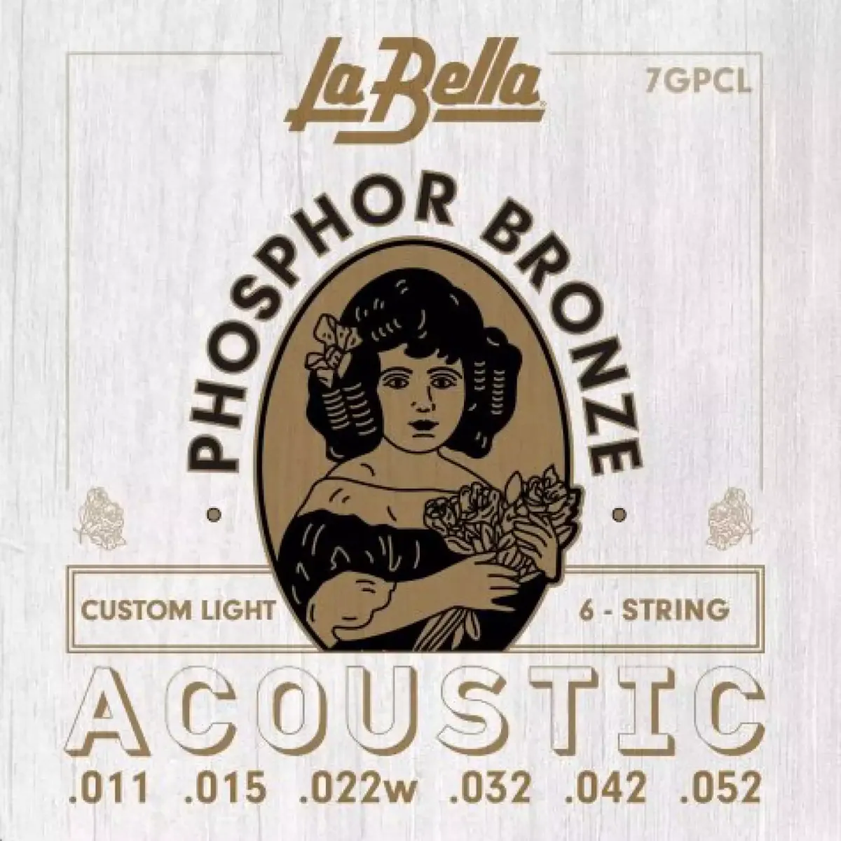 La Bella  7GPCL - Žice za akustičnu gitaru