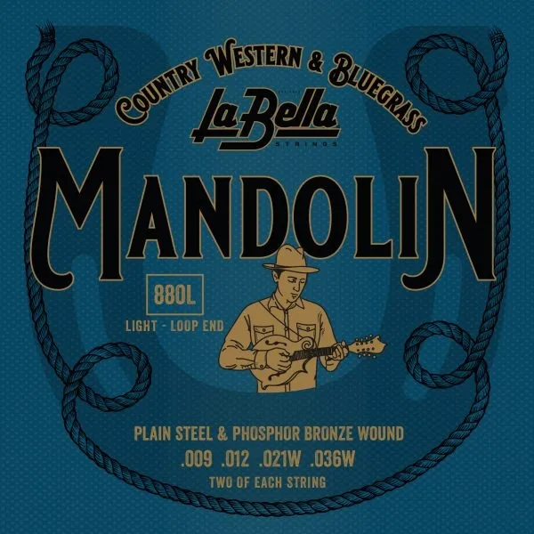 La Bella 880L - Žice za mandolinu