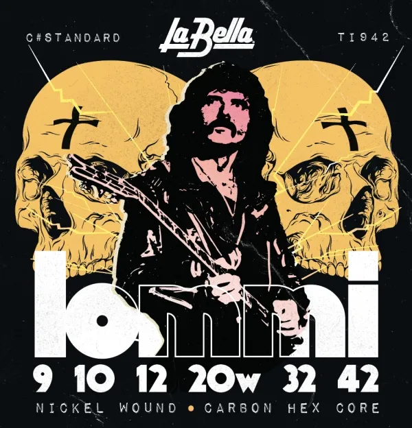 La Bella TI942 9-42Tony Iommi Signature - Žice za električnu gitaru