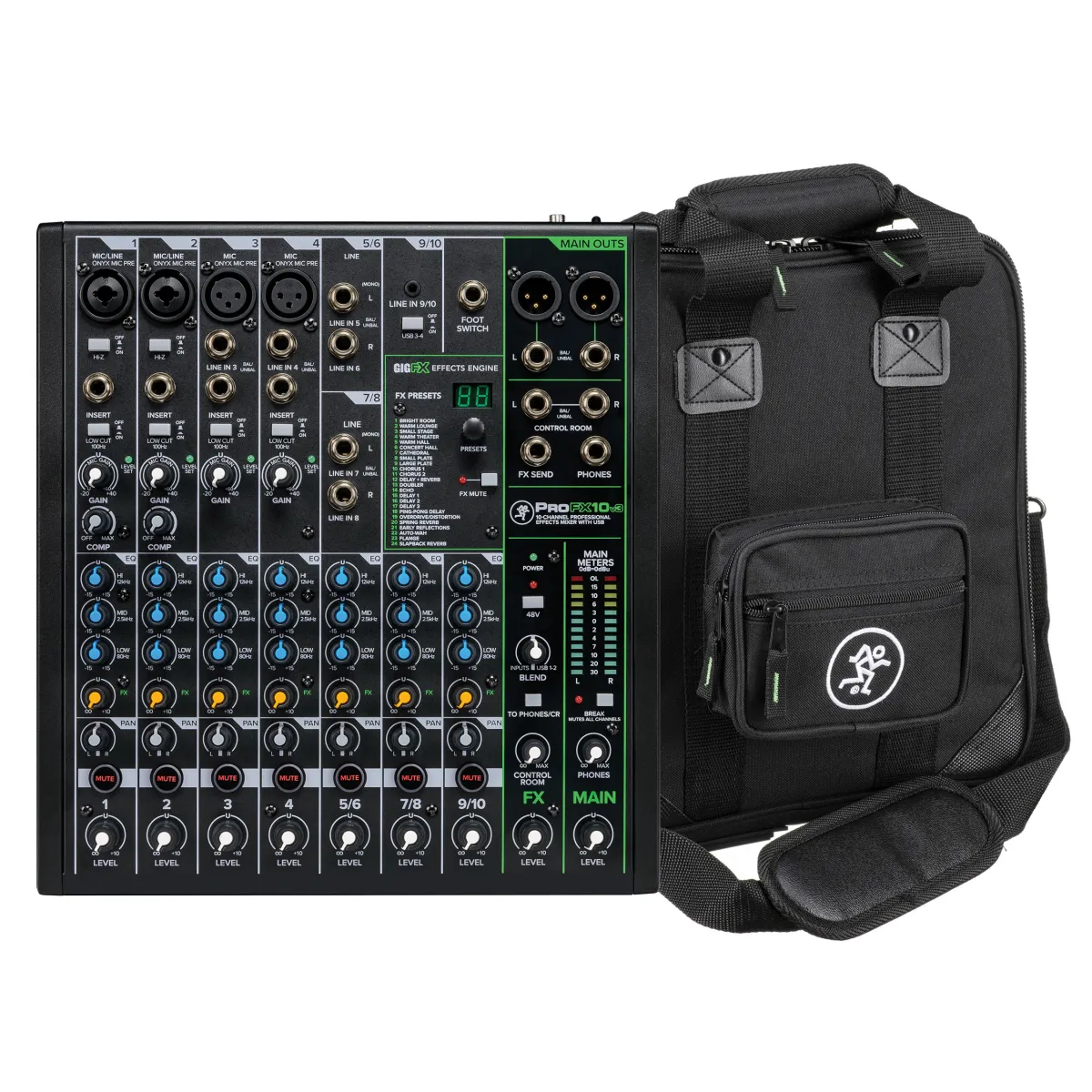 MACKIE ProFX10v3 - Pasivna mikseta - Mikseta bez snage + POKLON TOR...