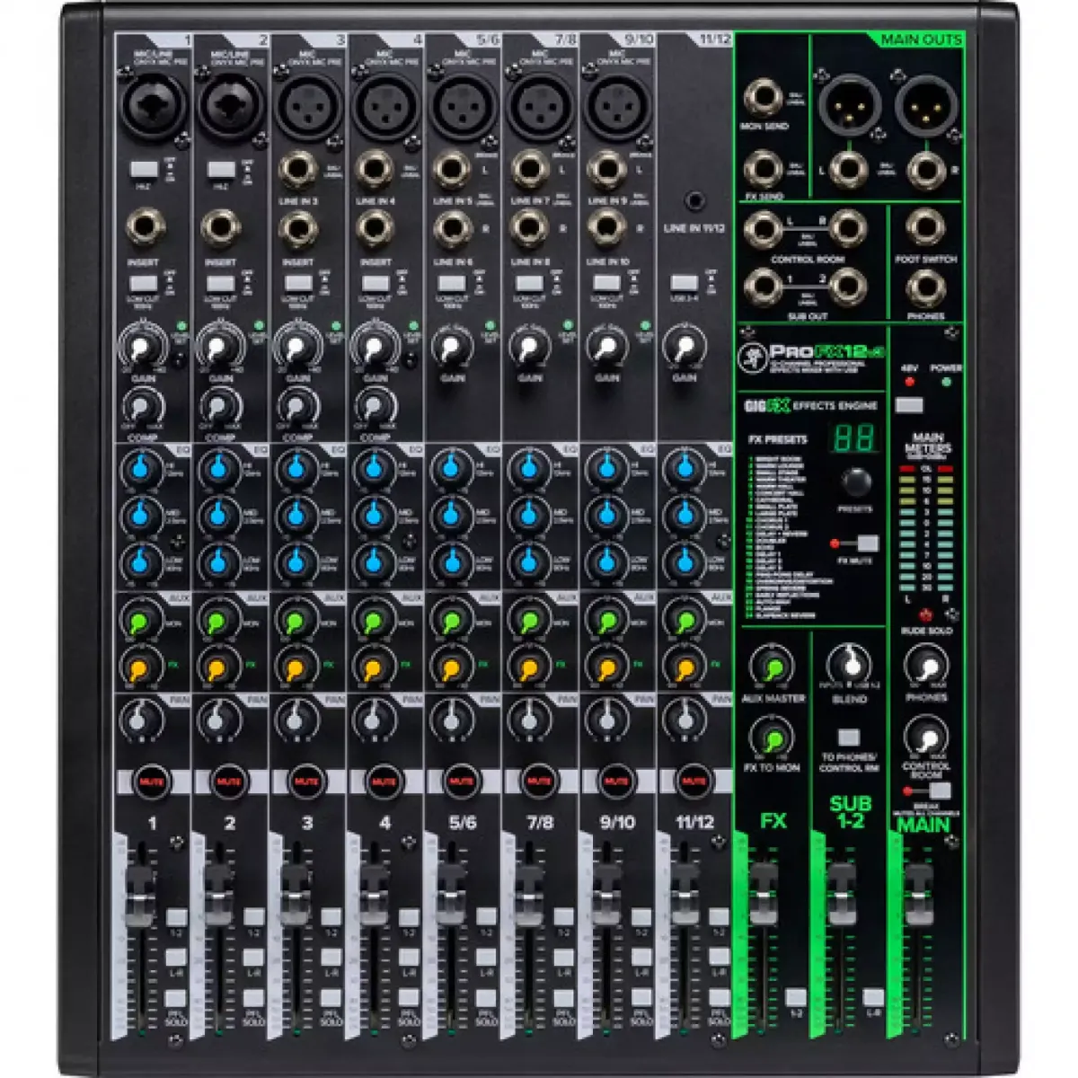 MACKIE ProFX12v3 - Pasivna mikseta - Mikseta bez snage