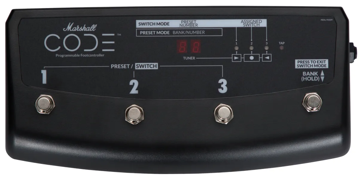 Marshall PEDL-91009 - Footswitch za Marshall Code pojačala