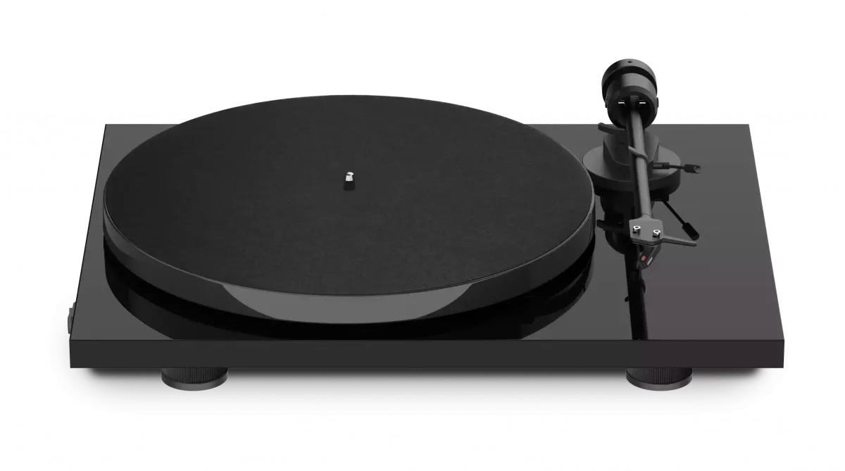 PRO-JECT E1 BT High Gloss Black OM5e Gramofon sa Bluetooth transmis...