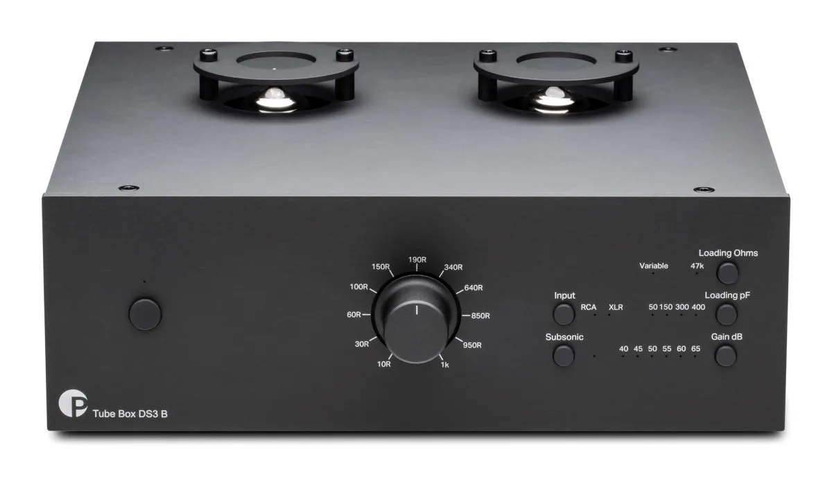 PRO-JECT Tube Box DS3 B Black Gramofonsko Pretpojačalo