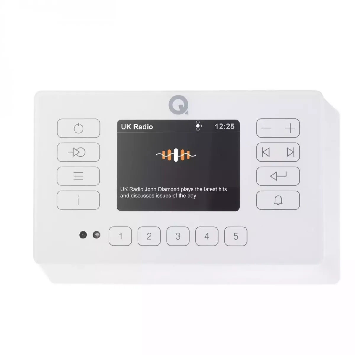 Q Acoustics E120 Bluetooth and DAB/FM Radio White - Integrisano Poj...