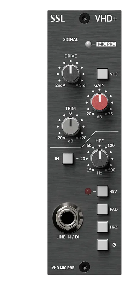SSL Solid State Logic 500-Series VHD+ Preamp