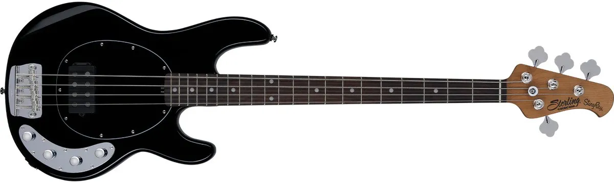 Sterling by Music Man StingRay RAY34 Black - Bas gitara