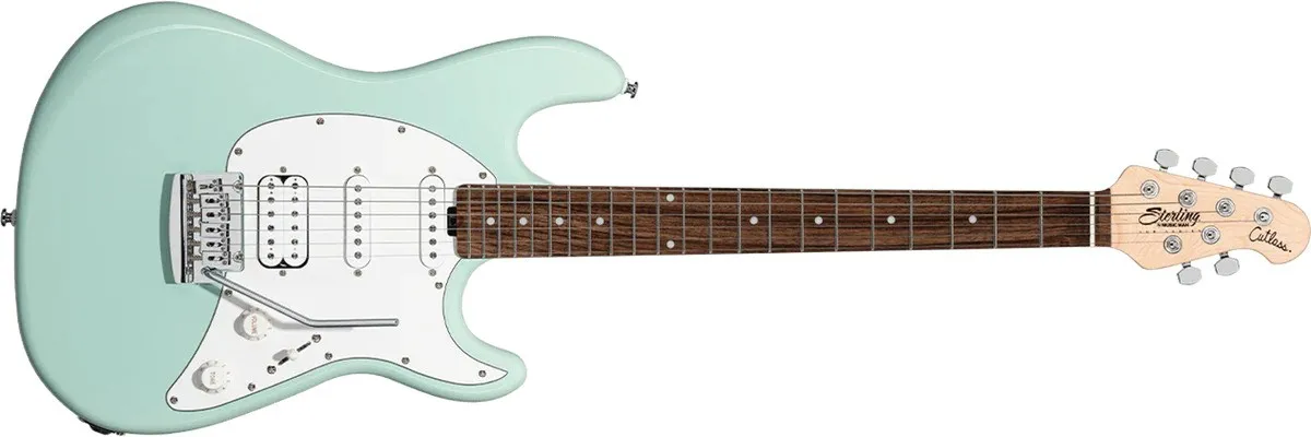 Sterling by Music Man SUB Cutlass CT30 HSS Mint Green - Električna...