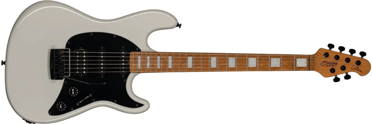 Sterling Cutlass CT50 Plus Chalk Grey - Električna gitara