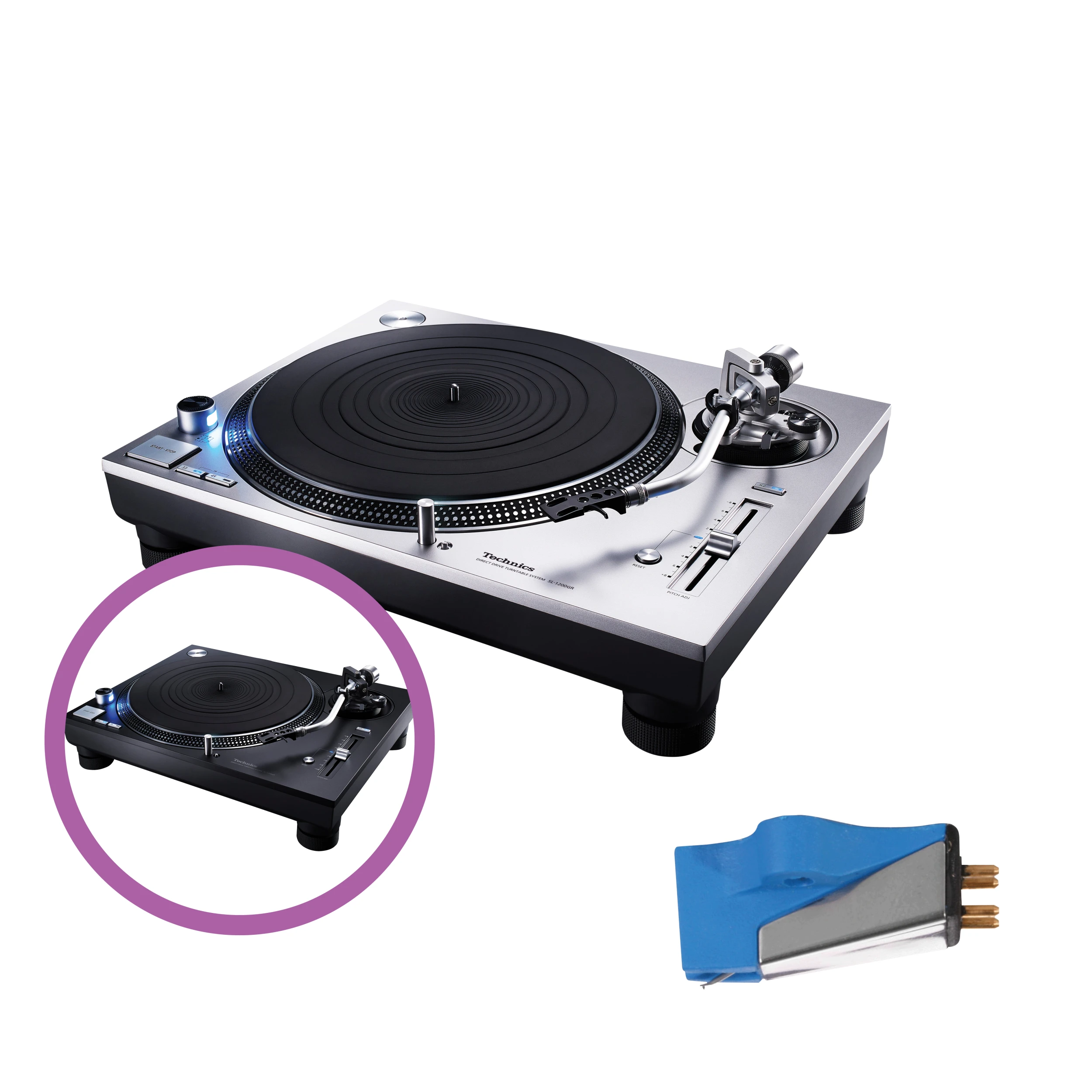 Technics SL-1200 GR (SL-1210 GR) gramofon + Rega Elys 2 MM kertrid�...