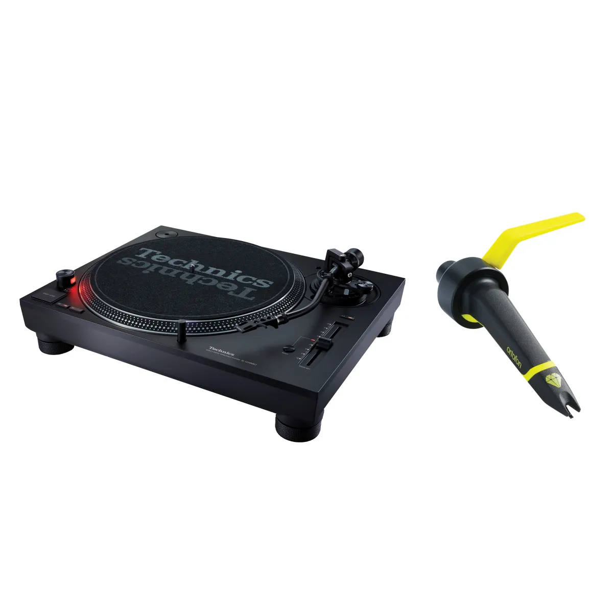 Technics SL-1210 MK7 + Ortofon Concorde MKII Club Gramofon i Kertri...