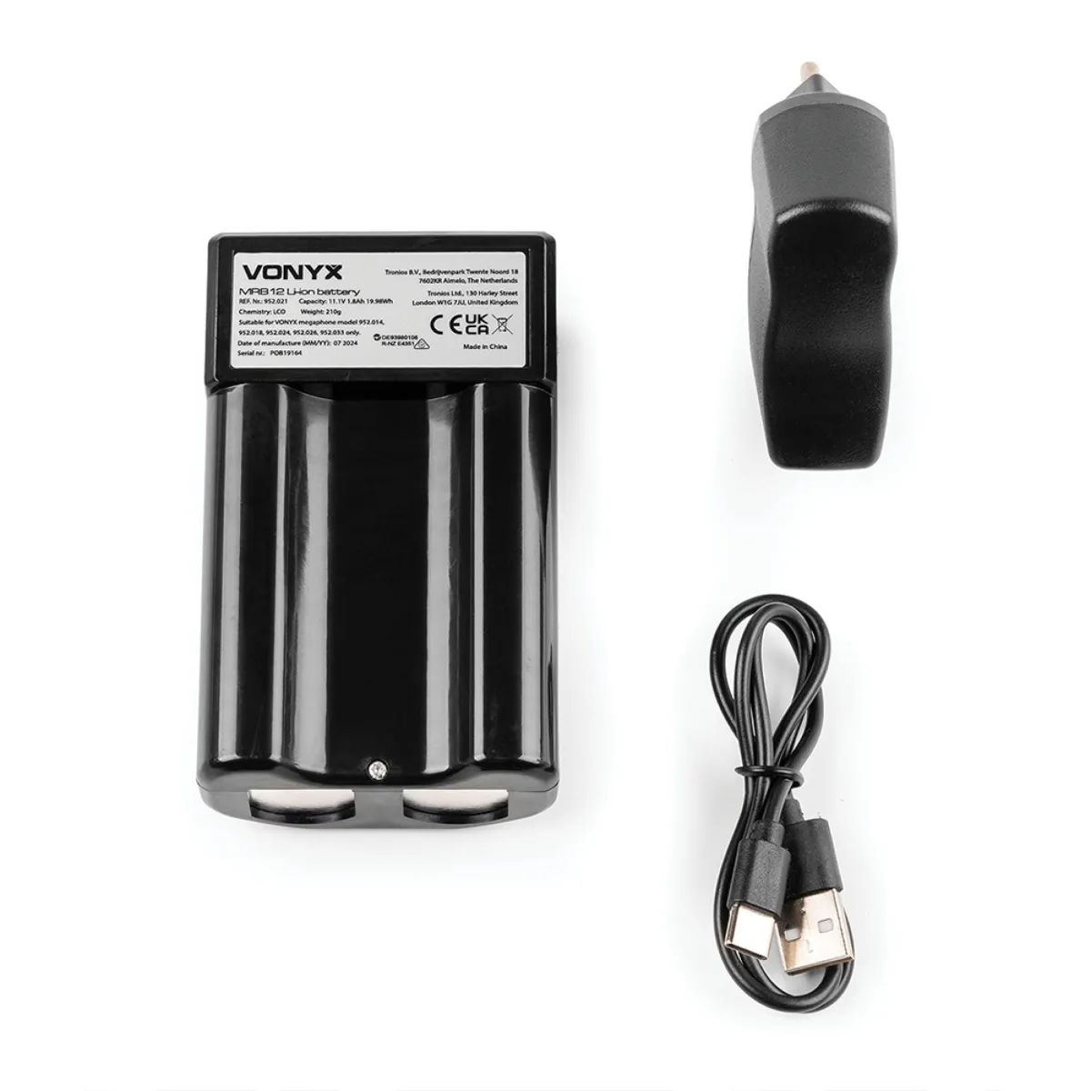 VONYX MRB12 Li-Ion Battery 12V - Baterija za megafon