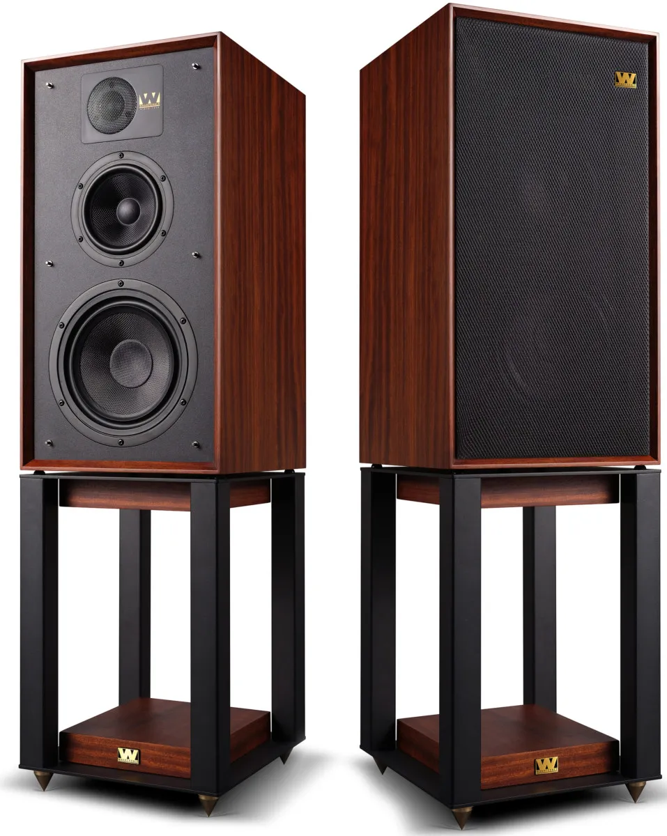 WHARFEDALE Linton Red Mahogany (par) zvučnici sa stalcima