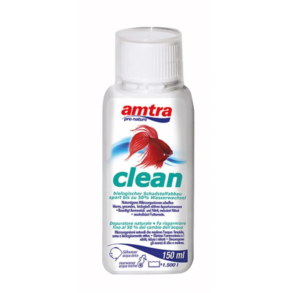 AMTRA CLEAN PREPARAT ZA RAZLAGANJE ZAGADJENE VODE 150 ML