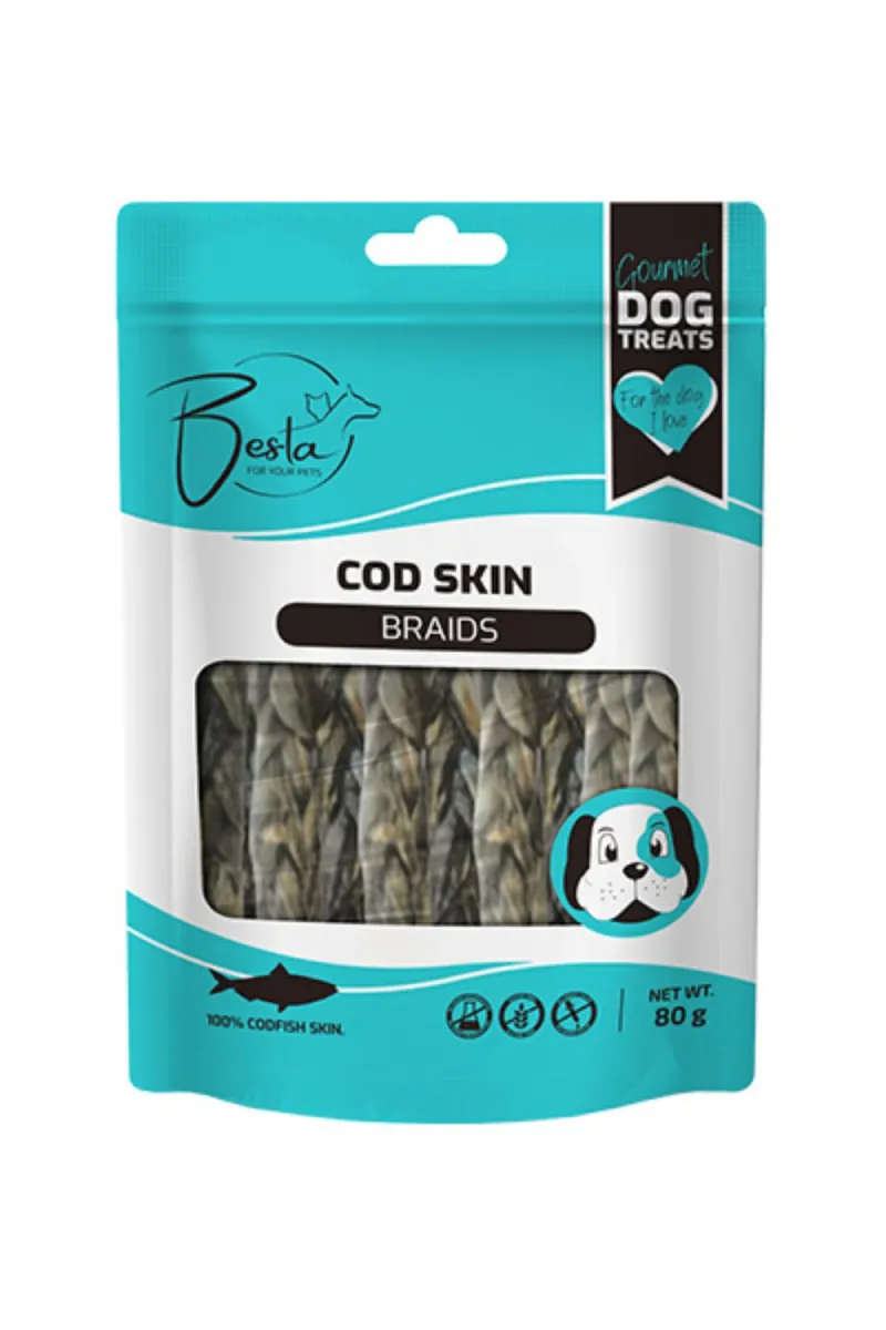BESTA BRAIDS POSLASTICA ZA PSE, KOZE BAKALARA 80 G