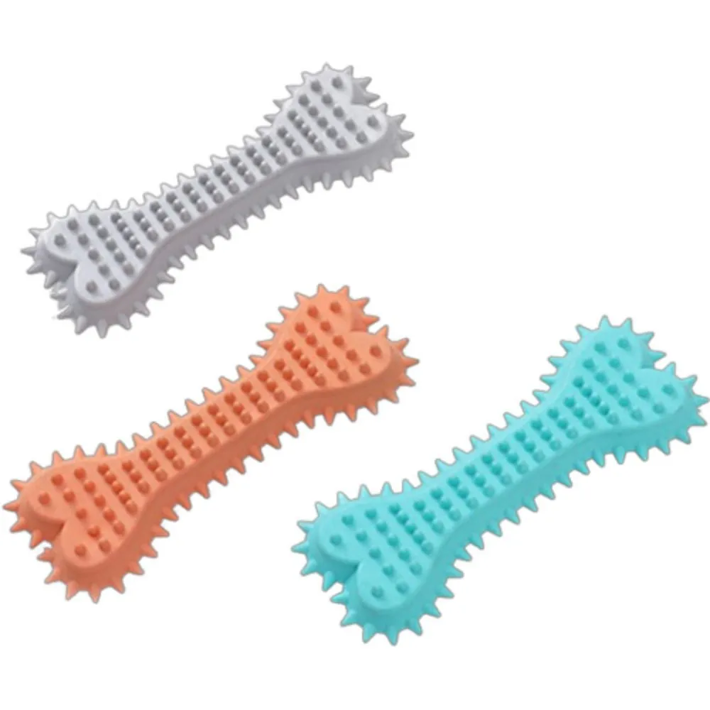 BESTA IGRACKA ZA PSE KOST SPIKES 15CM MIX BOJA