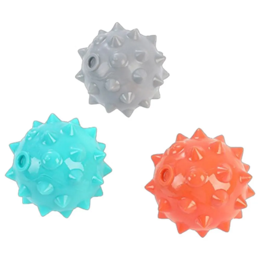 BESTA IGRACKA ZA PSE LOPTICA SPIKES 10CM MIX BOJA