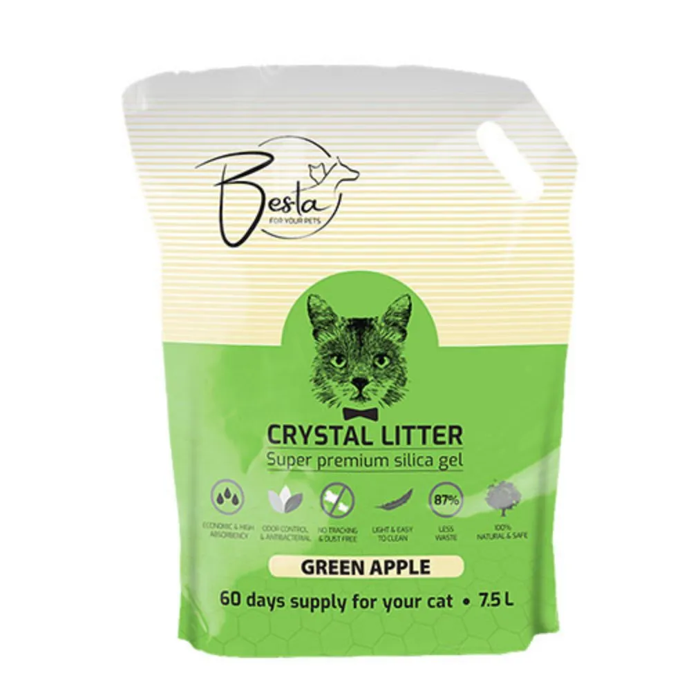 BESTA SILIKATNI POSIP GREEN APPLE 7.5L