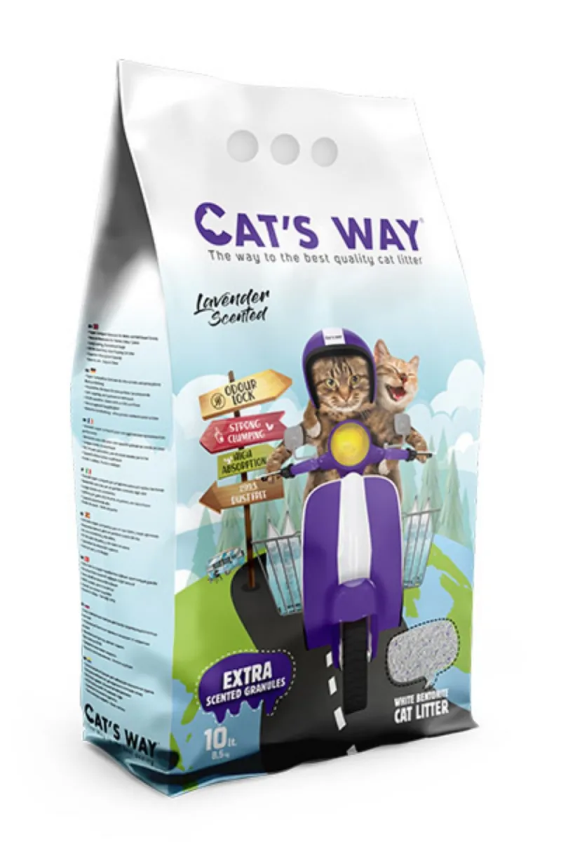 CATS WAY LAVENDER POSIP ZA MACKE 10L