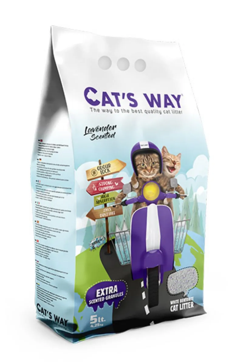 CATS WAY LAVENDER POSIP ZA MACKE 5L