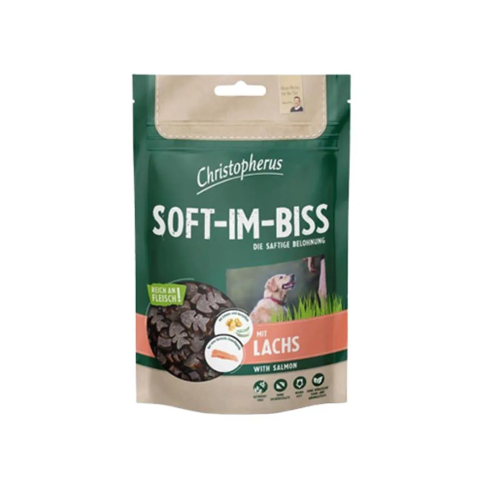 CHRISTOPHERUS SOFT-IMBISS-POSLASTICA ZA PSE LOSOS 125G