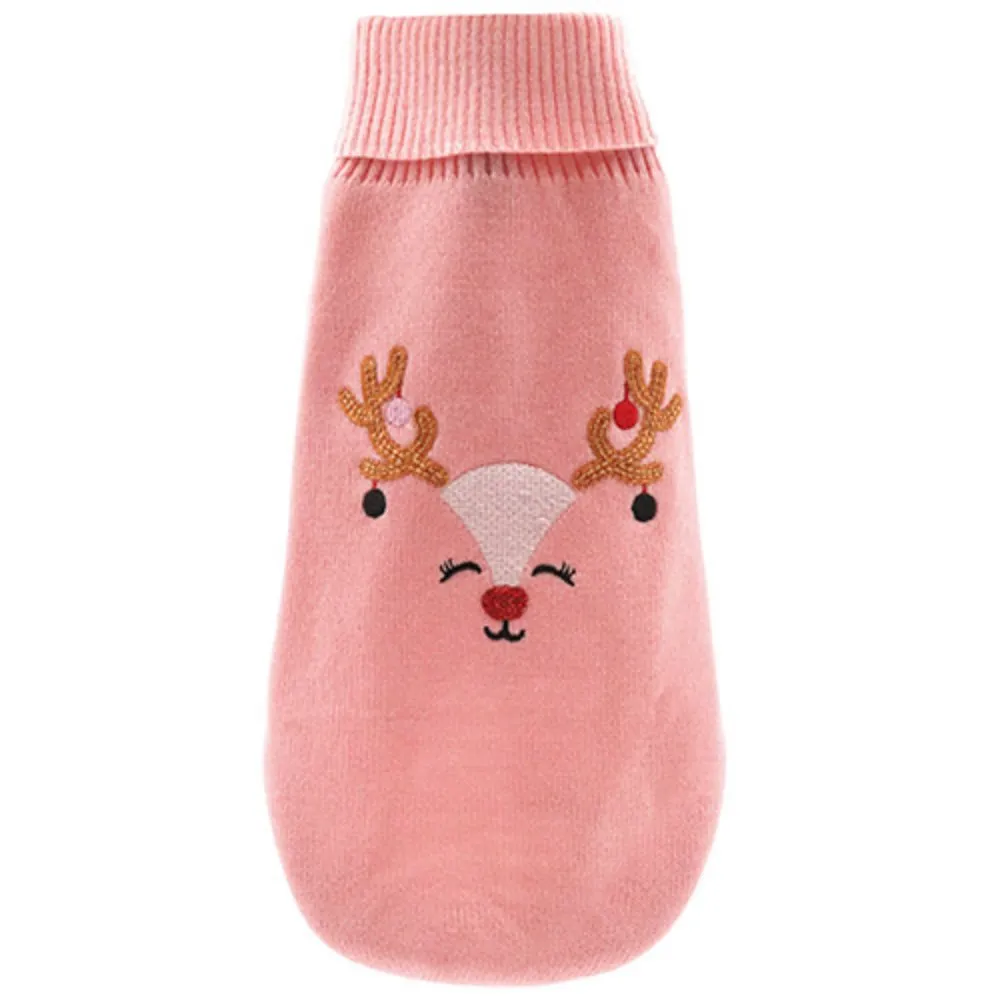 DŽEMPER XMAS REINDEER PINK